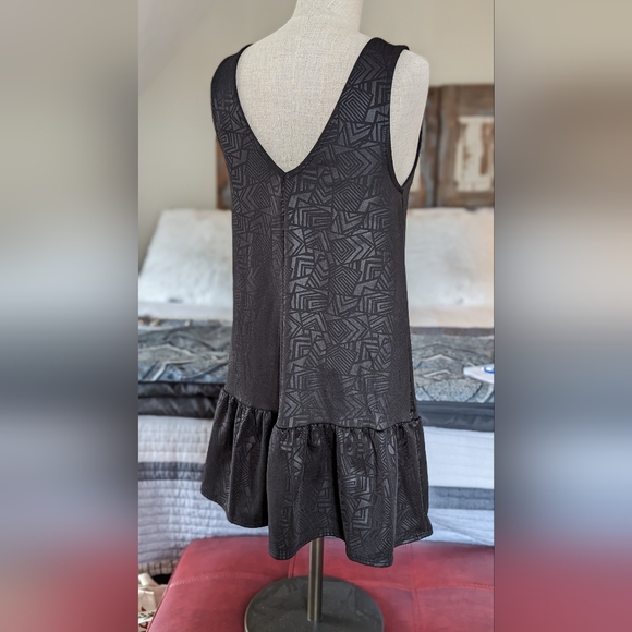 A- Line Drop Waist Tank Mini Dress - Picture 5 of 6